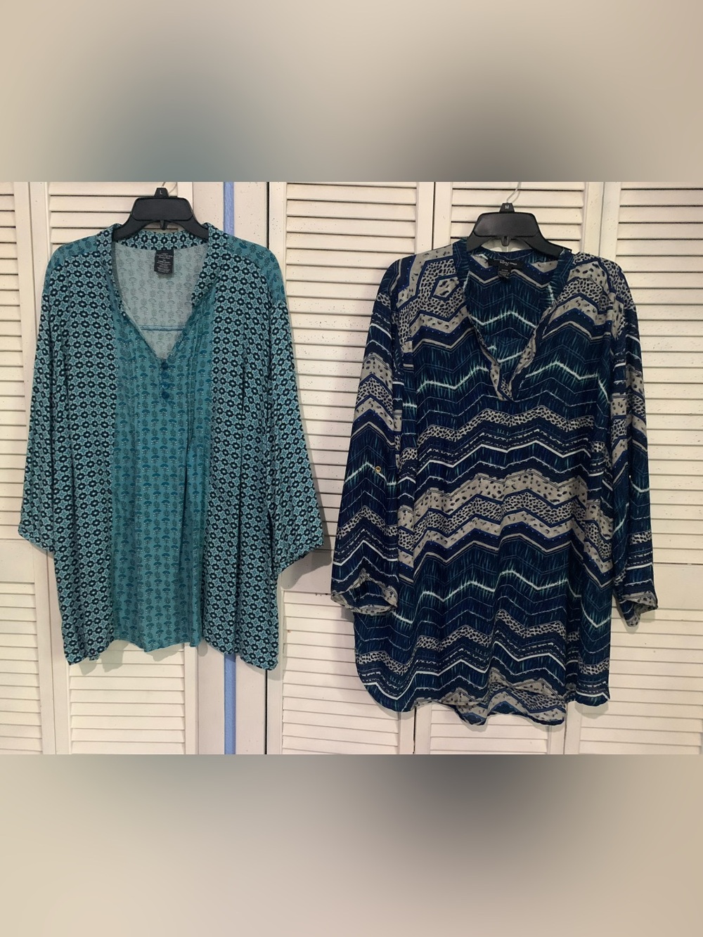 Bundle Two Plus Size 26/28W Womens Tops